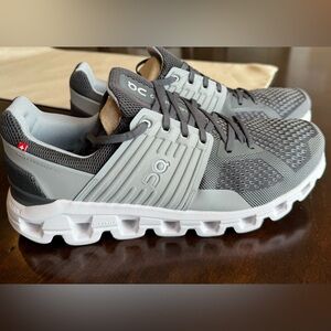 On Men’s Cloudswift Running Shoes - Rock - Slate color